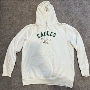 Men’s white eagles sweatshirt